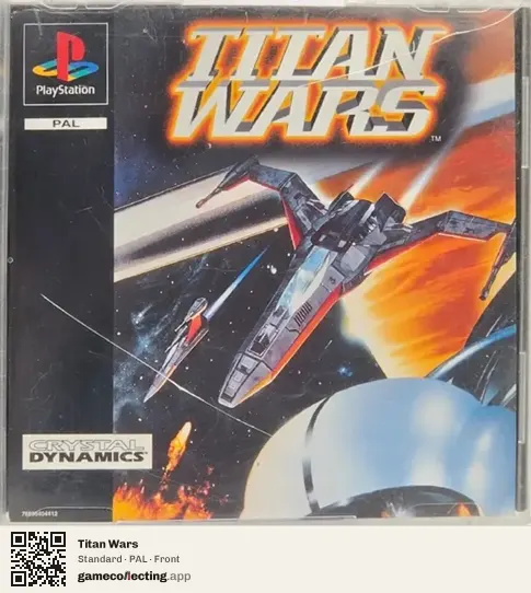 Titan Wars PlayStation, PAL box front