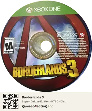 Borderlands 3 Xbox One, NTSC disc