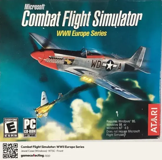 Combat Flight Simulator: WWII Europe Series Computer, NTSC box front