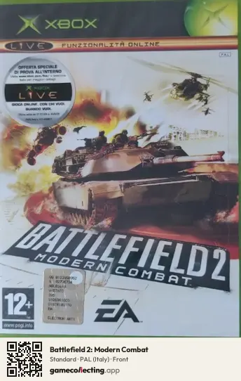 Battlefield 2: Modern Combat Xbox, Italy box front