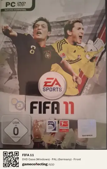 FIFA 11 Computer, Germany box front