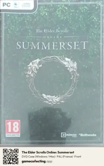 The Elder Scrolls Online: Summerset Computer, France box front