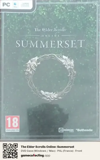 The Elder Scrolls Online: Summerset Computer, France box front