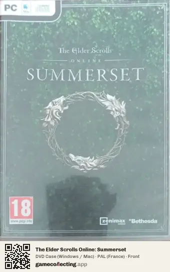 The Elder Scrolls Online: Summerset Computer, France box front