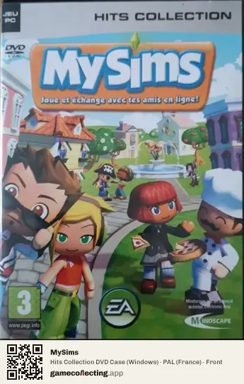 MySims Computer, France box front