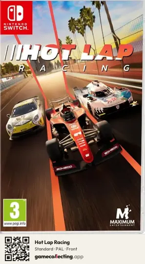 Hot Lap Racing Nintendo Switch, PAL box front