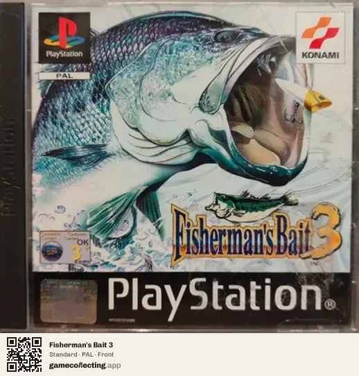 Fisherman's Bait 3 PlayStation, PAL box front