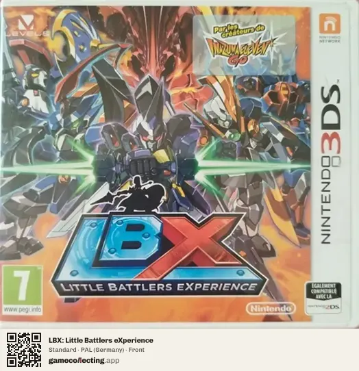 LBX: Little Battlers eXperience Nintendo 3DS, Germany box front