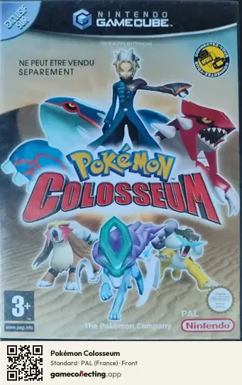 Pokémon Colosseum Nintendo GameCube, France box front