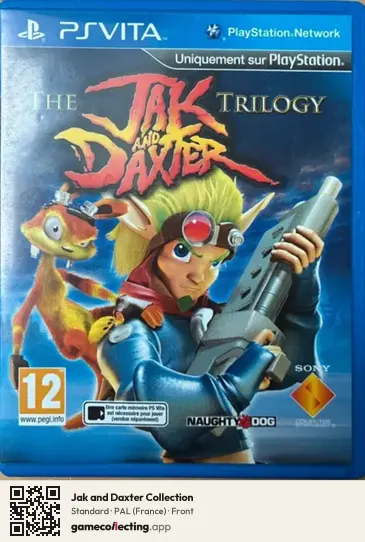Jak and Daxter Collection PlayStation Vita, France box front