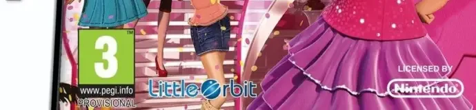 Barbie Dreamhouse Party, the PEGI square on its front