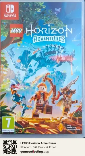LEGO Horizon Adventures Nintendo Switch, France box front