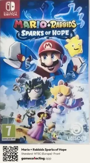 Mario + Rabbids Sparks of Hope Nintendo Switch, Europe box front