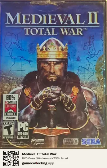 Medieval II: Total War Computer, NTSC box front