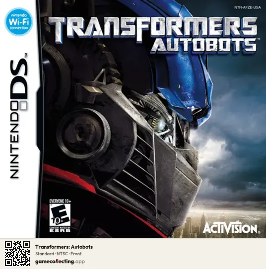 Transformers: Autobots Nintendo DS, NTSC box front