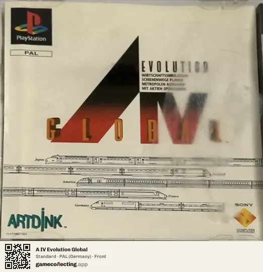 A IV Evolution Global PlayStation, Germany box front