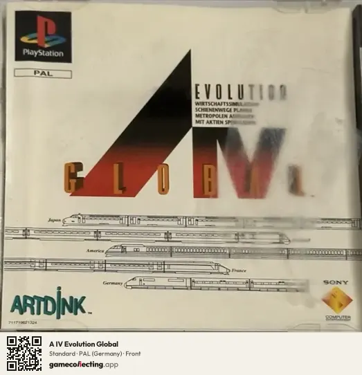 A IV Evolution Global PlayStation, Germany box front