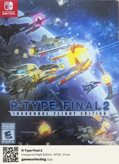 R-Type Final 2 Nintendo Switch, NTSC box front