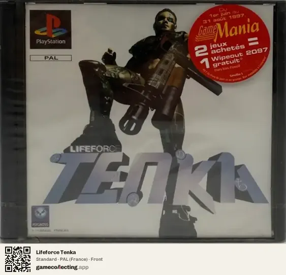Lifeforce Tenka PlayStation, France box front