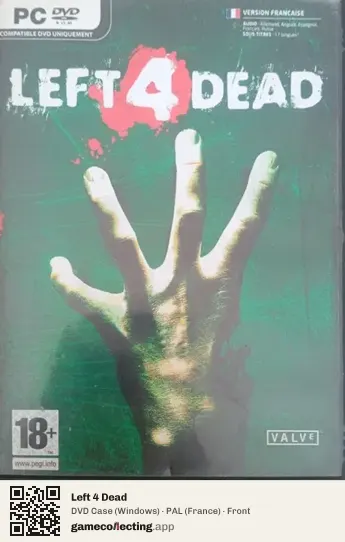 Left 4 Dead Computer, France box front