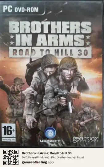 Brothers in Arms: Road to Hill 30 Computer, Netherlands box front