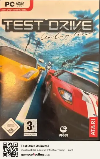 Test Drive Unlimited Computer, Germany box front