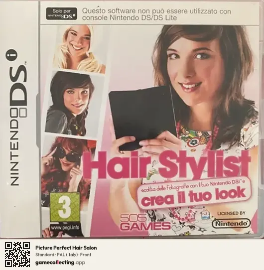 Picture Perfect Hair Salon Nintendo DS, Italy box front