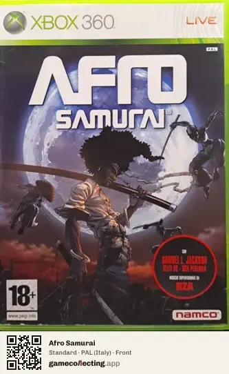 Afro Samurai Xbox 360, Italy box front