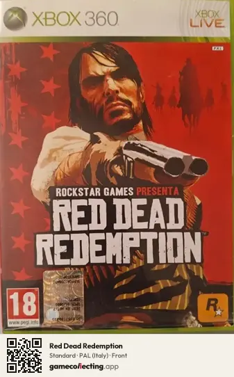 Red Dead Redemption Xbox 360, Italy box front