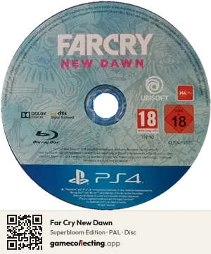 Far Cry New Dawn PlayStation 4, PAL disc