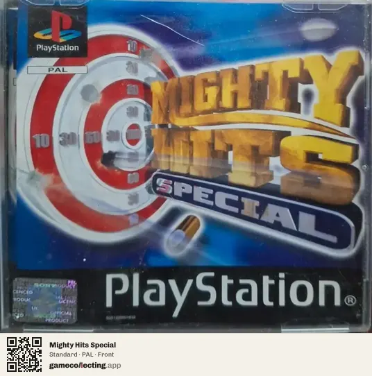 Mighty Hits Special PlayStation, PAL box front