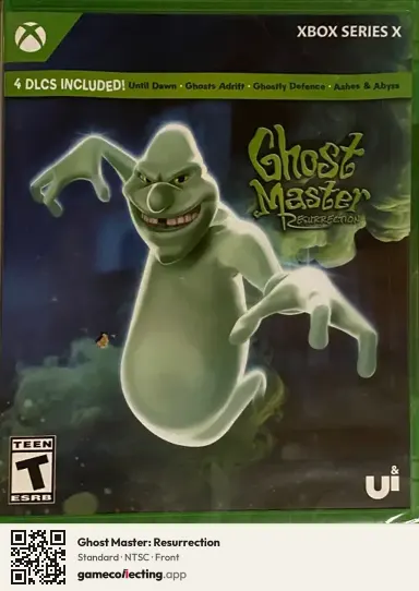 Ghost Master: Resurrection Xbox Series X, NTSC box front