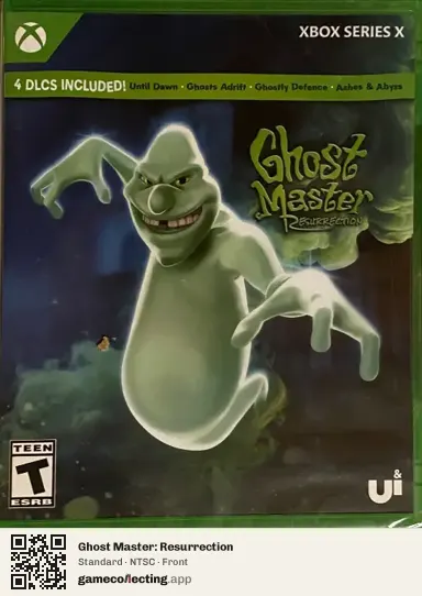 Ghost Master: Resurrection Xbox Series X, NTSC box front