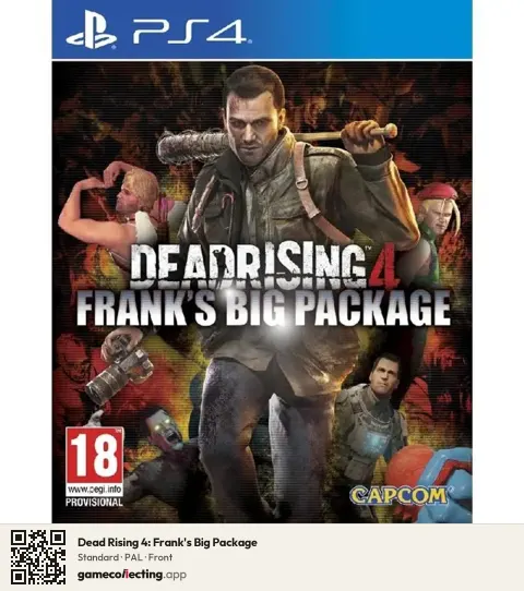 Dead Rising 4: Frank's Big Package PlayStation 4, PAL box front