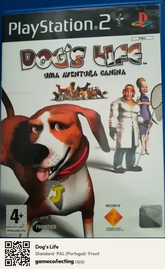 Dog's Life PlayStation 2, Portugal box front