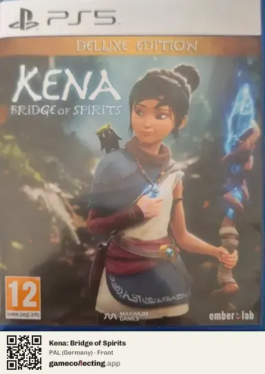 Kena: Bridge of Spirits PlayStation 5, Germany box front