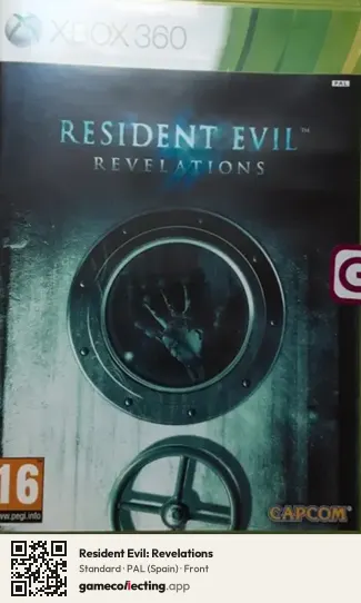 Resident Evil: Revelations Xbox 360, Spain box front