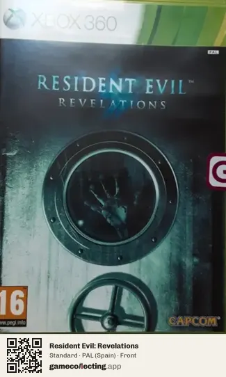 Resident Evil: Revelations Xbox 360, Spain box front