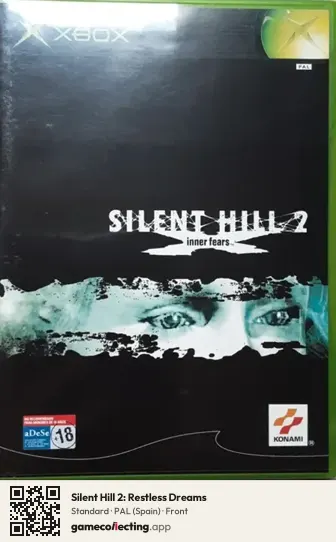 Silent Hill 2: Restless Dreams Xbox, Spain box front
