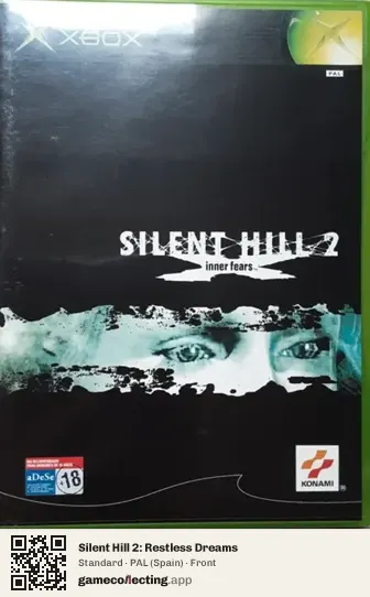 Silent Hill 2: Restless Dreams Xbox, Spain box front