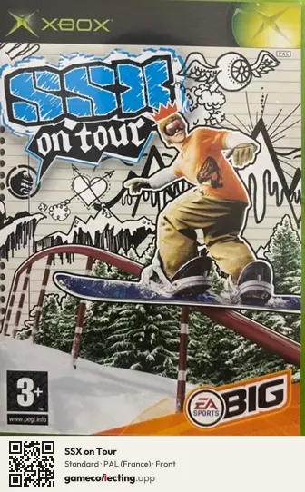 SSX on Tour Xbox, France box front