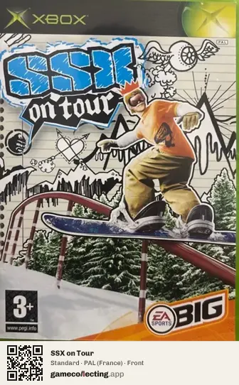 SSX on Tour Xbox, France box front