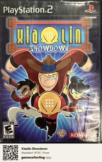 Xiaolin Showdown PlayStation 2, NTSC box front