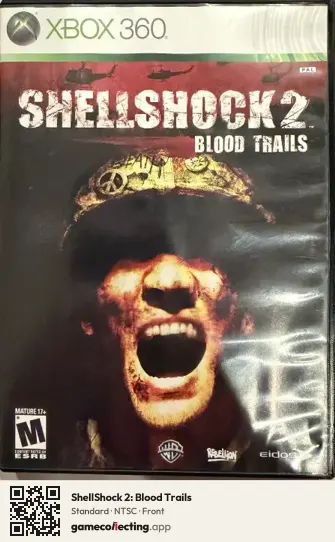ShellShock 2: Blood Trails Xbox 360, NTSC box front