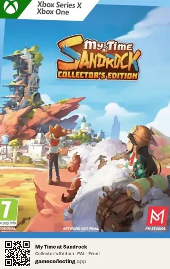 My Time at Sandrock Xbox Series X, PAL box front