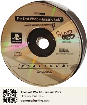 The Lost World: Jurassic Park PlayStation, PAL disc