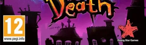 Flipping Death, the PEGI square on its front