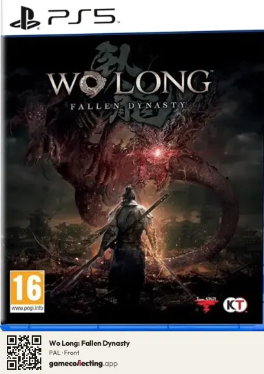 Wo Long: Fallen Dynasty PlayStation 5, PAL box front