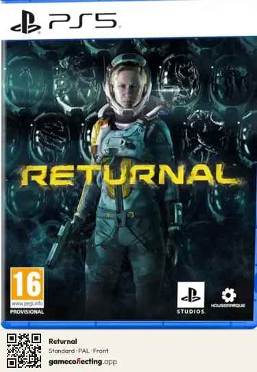 Returnal PlayStation 5, PAL box front