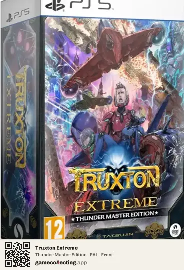 Truxton Extreme PlayStation 5, PAL box front